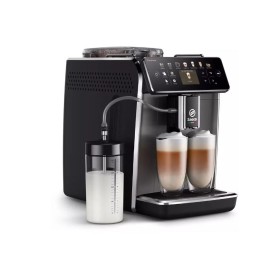 Espressor automat Philips Saeco GranAroma SM6582/10, 16 bauturi, Ecran TFT color, 6 profiluri utilizator, filtru AquaClean, Rasn